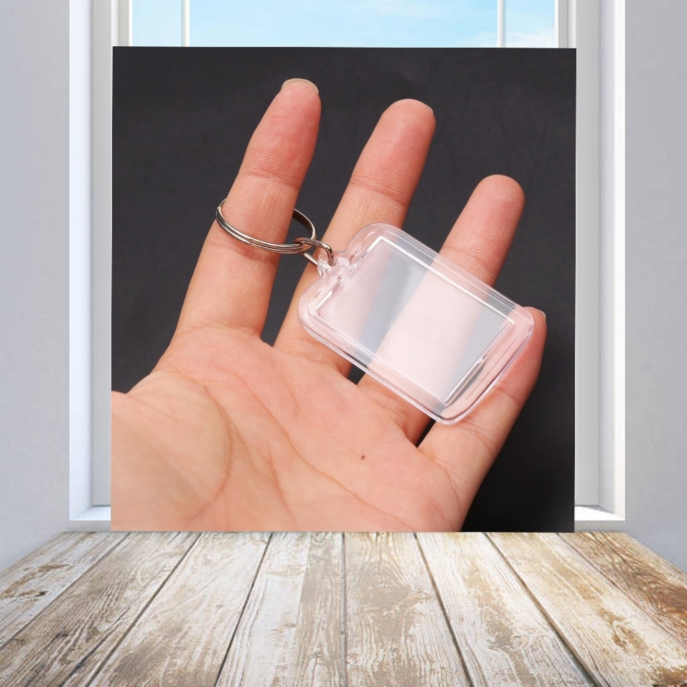 👣4/$20. Photo Key Rings for Pictures in a Frame. 10 Pieces. NWT - Picture 6 of 9